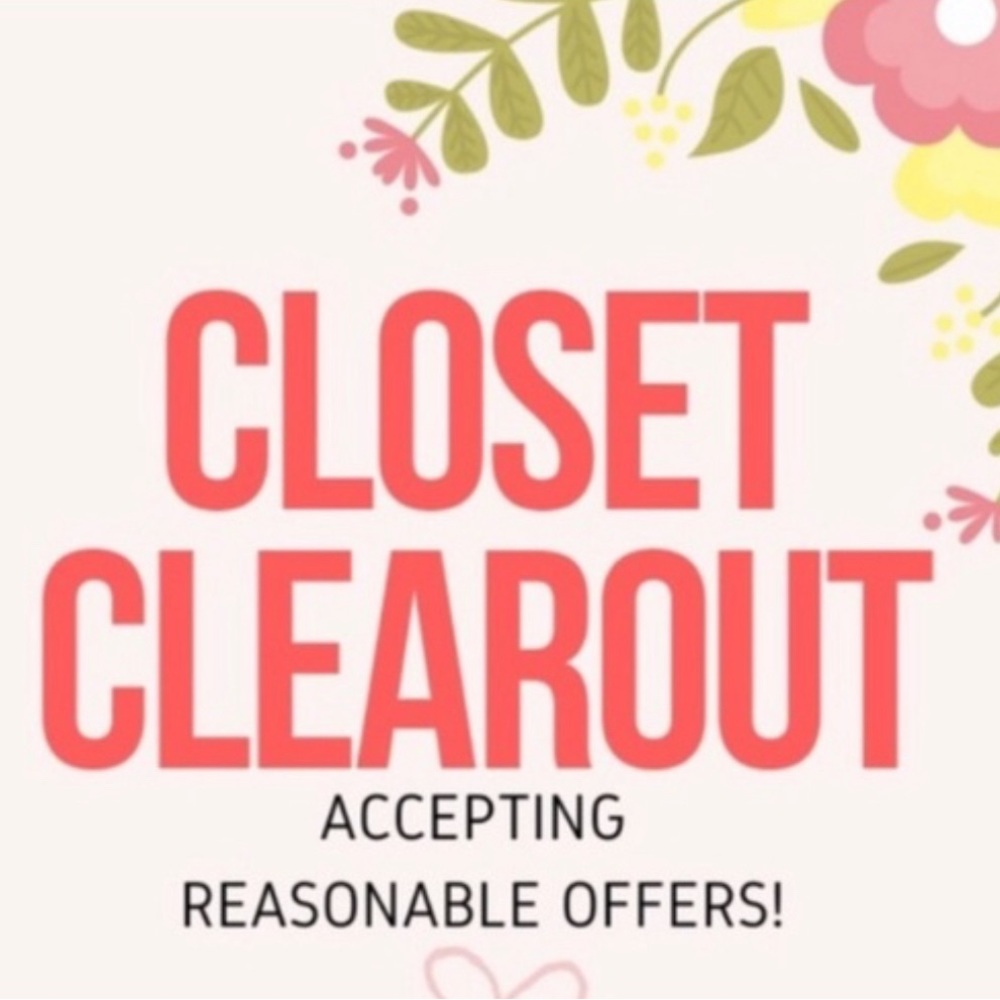 CLOSET CLEAR OUT